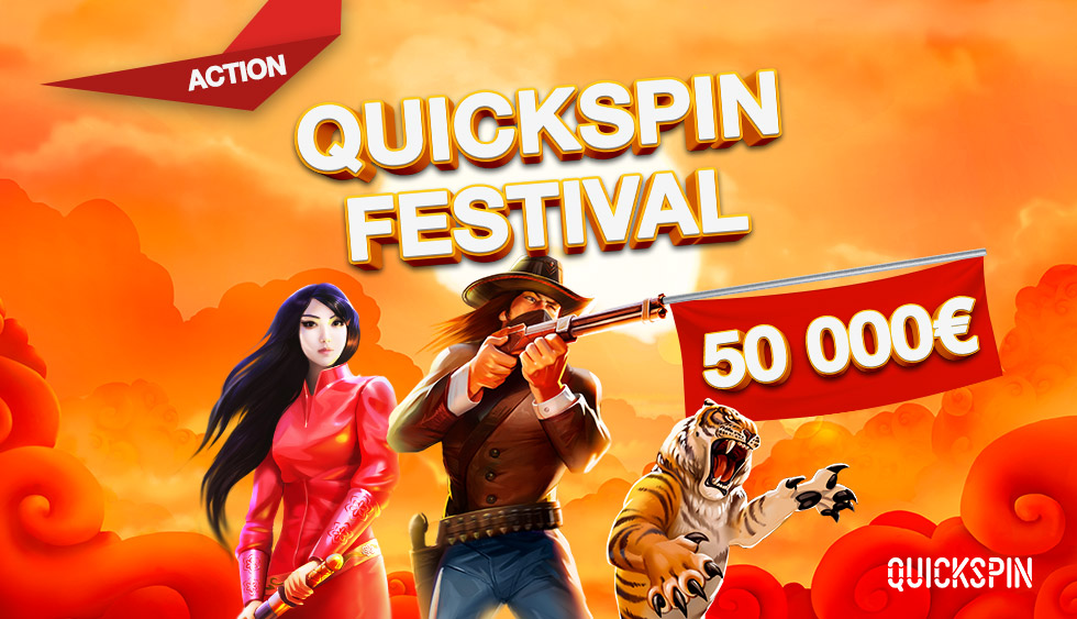 Акция «Фестиваль Quickspin»
